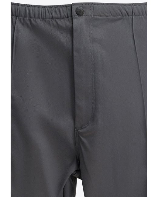 Needles Gray Boot-Cut Tailored Pants for men