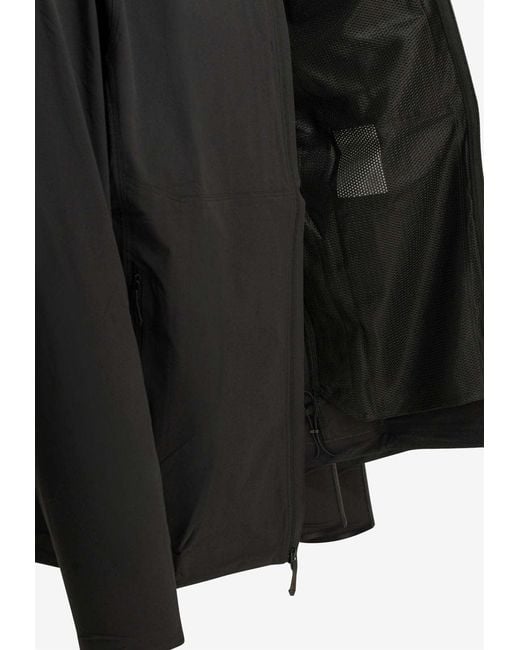 Arc'teryx Black Gamma Lt Softshell Technical Jacket for men