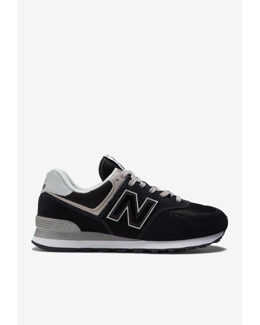 New Balance Leather 547 Core Lowtop Sneakers in Black for Men Lyst