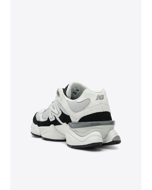 New Balance White Sneakers 9060Jbb for men