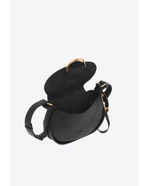 Chloé Black Small Ride Calf Leather Shoulder Bag