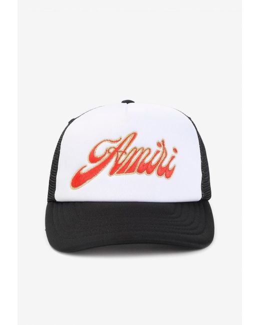 Amiri Red Groovy Baseball Cap for men