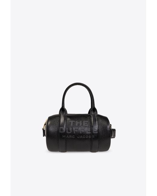 Marc Jacobs Black The Mini Logo Duffel Bag