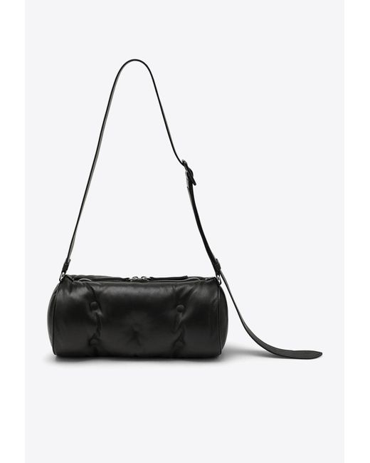 Maison Margiela Black Glam Slam Leather Pillow Shoulder Bag