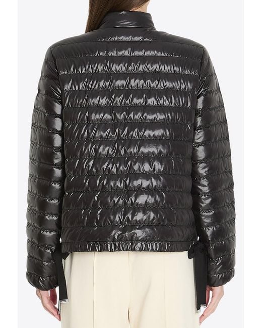 Moncler Black Azalee Short Down Jacket