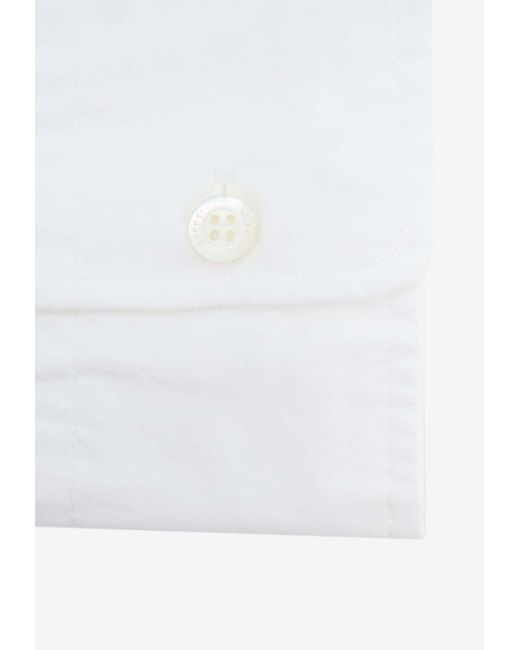 Aspesi White Fred Buttoned Shirt for men
