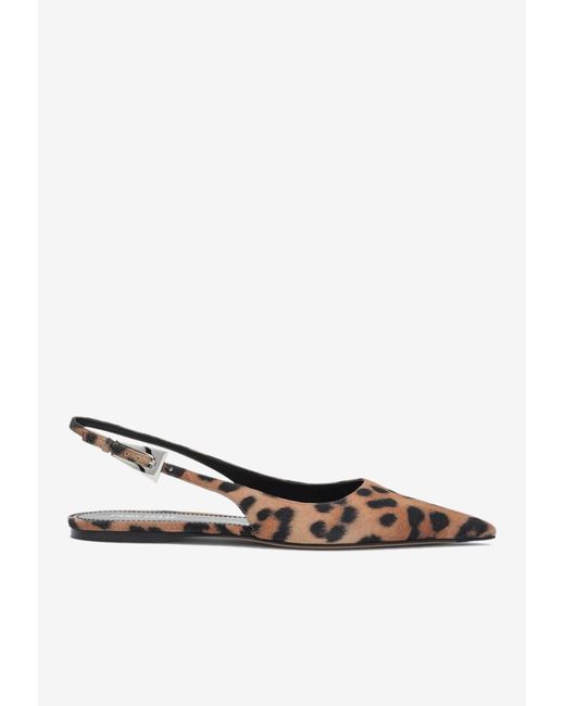 Escarpins à Bride Ellen Tracy – Imprimé Animal (poil De Vache) – Talon Compensé – Taille 7.5 US