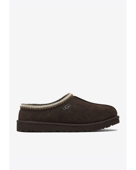 Ugg Brown Tasman Ii Suede Slippers for men