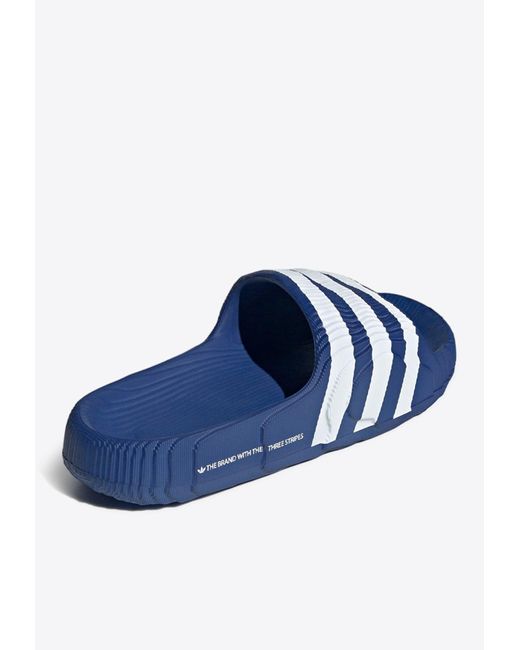 Adidas Originals Blue Adilette 22 Slides for men