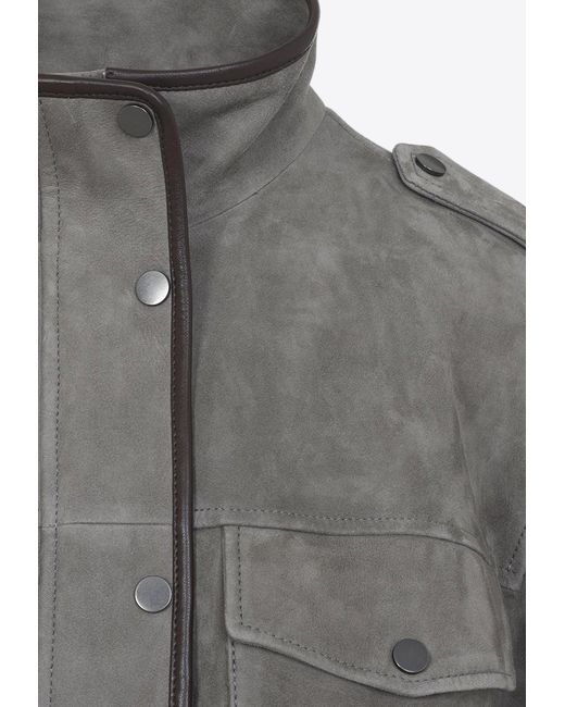 Brunello Cucinelli Gray Jacket