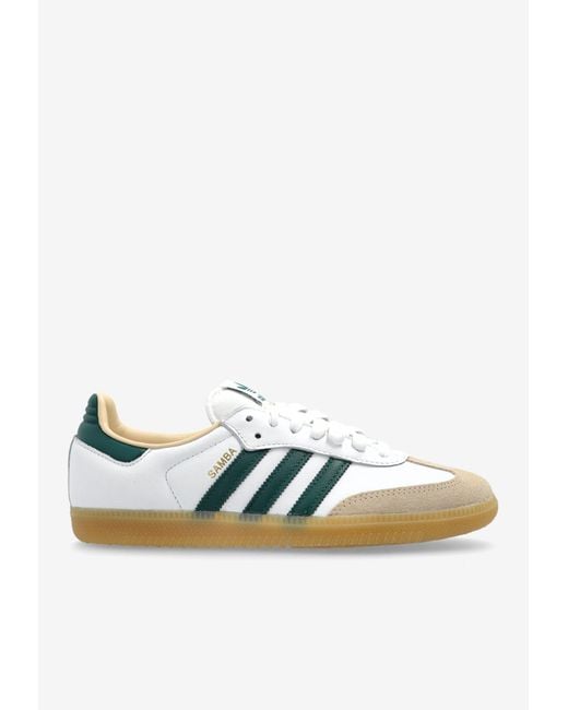 Adidas Originals Blue Sports Shoes "Samba Og"