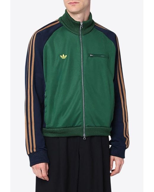adidas グリーン ジップアップジャケット アディダス エッセンシャルズ プラス ルーズフィット スリー