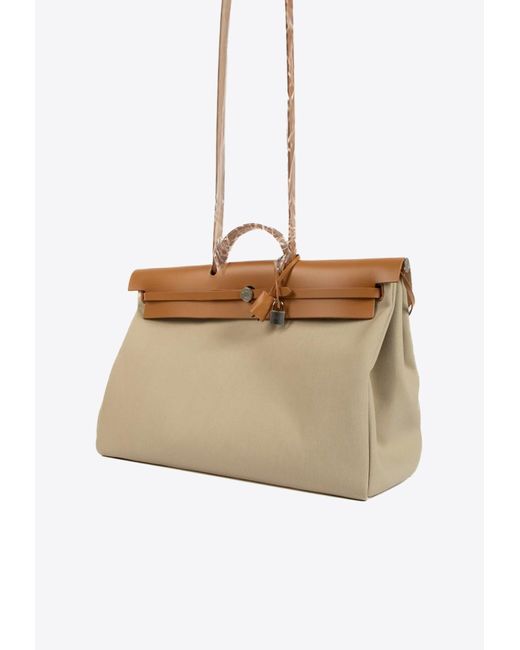 Hermès Natural Herbag Zip Cabine Bag