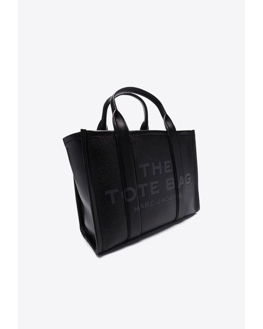 Marc Jacobs Black The Medium Logo Tote Bag