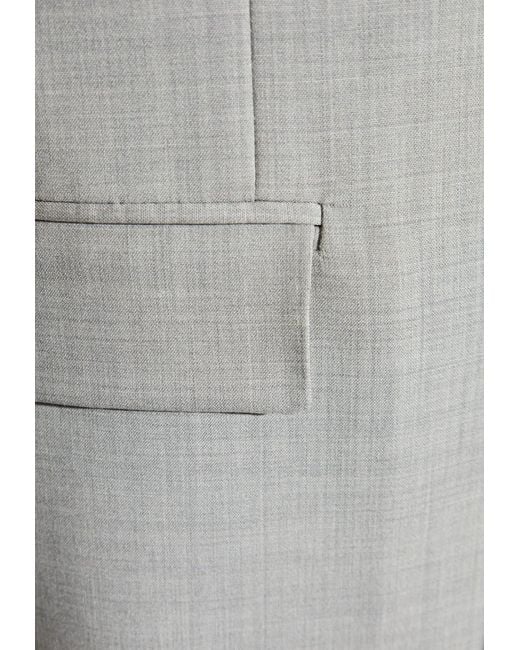 Loewe Gray Single-Breasted Wool Blazer for men