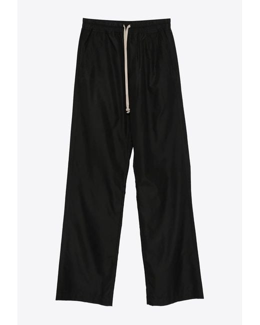 Moncler Black Drawstring Track Pants for men