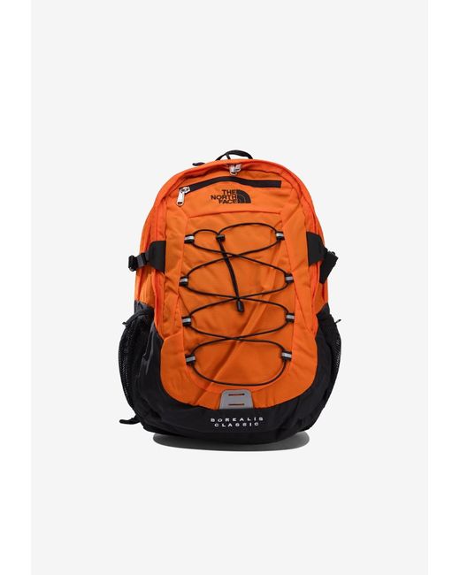 The North Face Borealis Classic Backpack in Orange for Men | Lyst