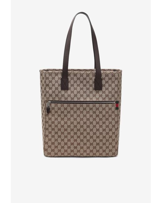 Gucci Natural Large Gg Supreme Tote Bag for men