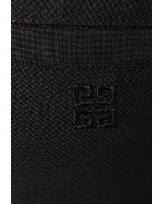Givenchy Blue Essential Wool Bermuda Shorts for men
