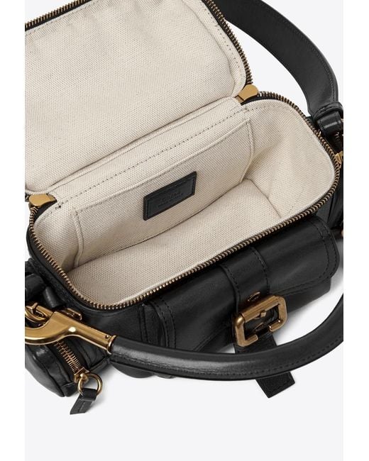 Chloé Black Small Leather Camera Bag