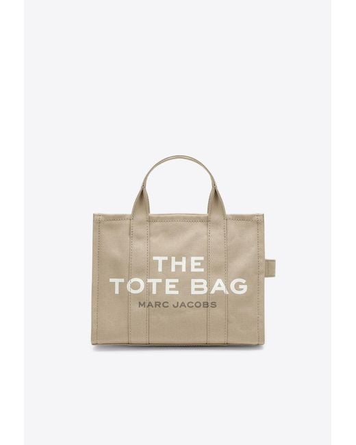 Marc Jacobs White Medium Canvas Tote Bag