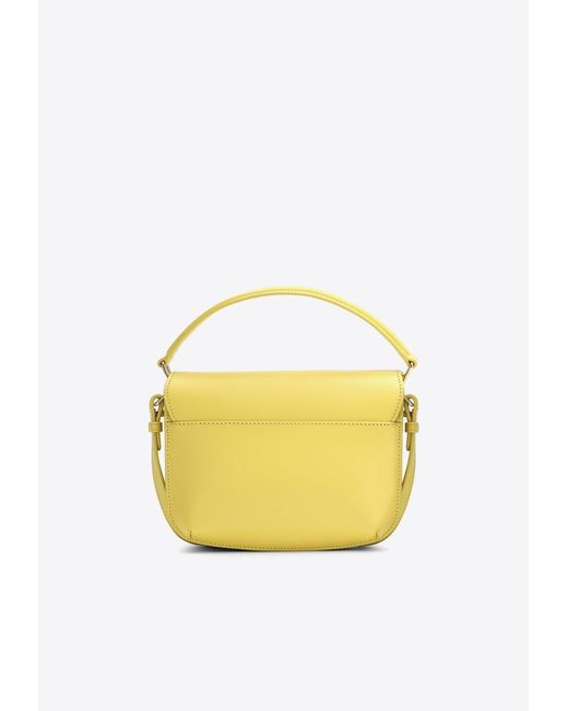 A.P.C. Yellow Mini Sarah Leather Crossbody Bag