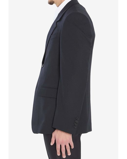 Balenciaga Blue Standard Tailored Jacket for men