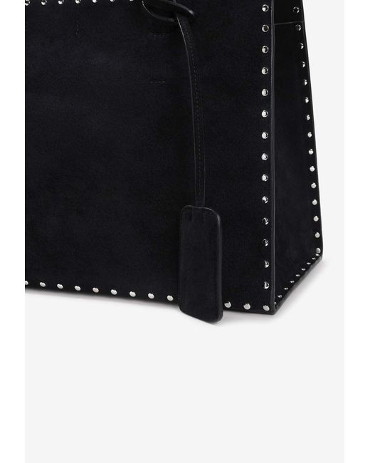 Phoebe Philo Black Small Stud Cabas Tote Bag