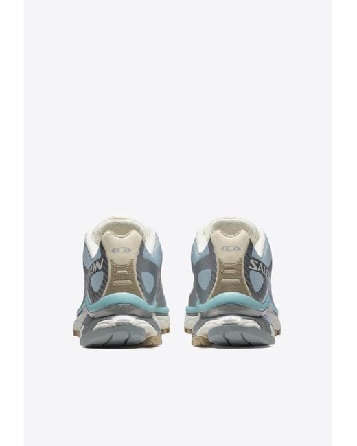 Salomon White Xt-4 Og Low-Top Sneakers