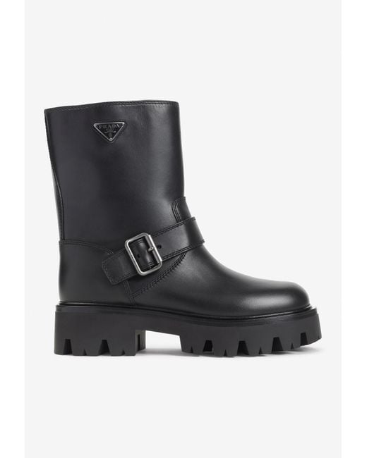 Prada Black Boots