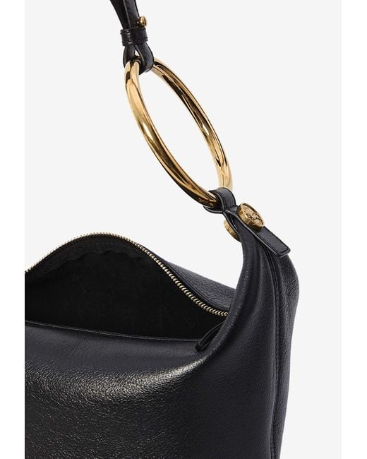Chloé Black Small Bracelet Leather Shoulder Bag