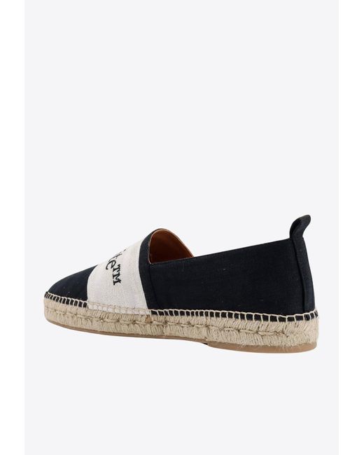 Off-White c/o Virgil Abloh Black Bookish Espadrilles With Embroidered Logo for men