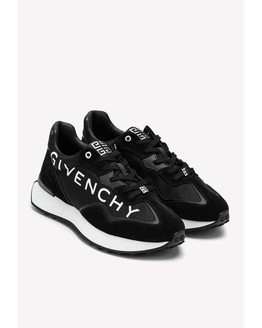 Givenchy 4g Bi-material Sneakers in Black for Men | Lyst