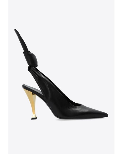 Givenchy White Slingback Pumps