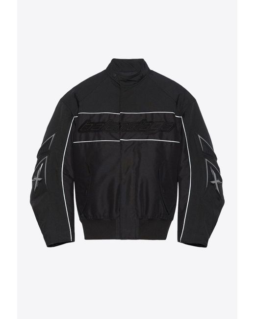 Balenciaga Racing Jacket In Technical Cotton Canvas- delivery In 3-4 ...