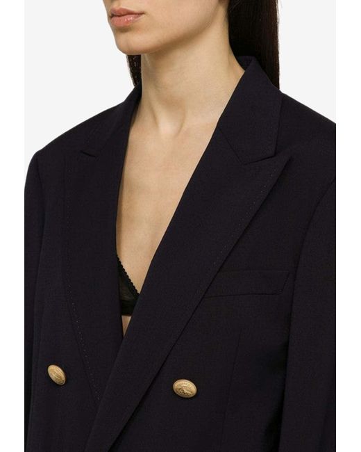 DSquared² Black Double-Breasted Blazer