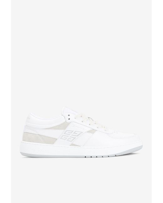 Givenchy White G Move Low-Top Sneakers for men