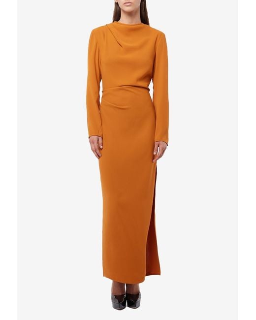 Mossman Orange Sense Of You Maxi Dress