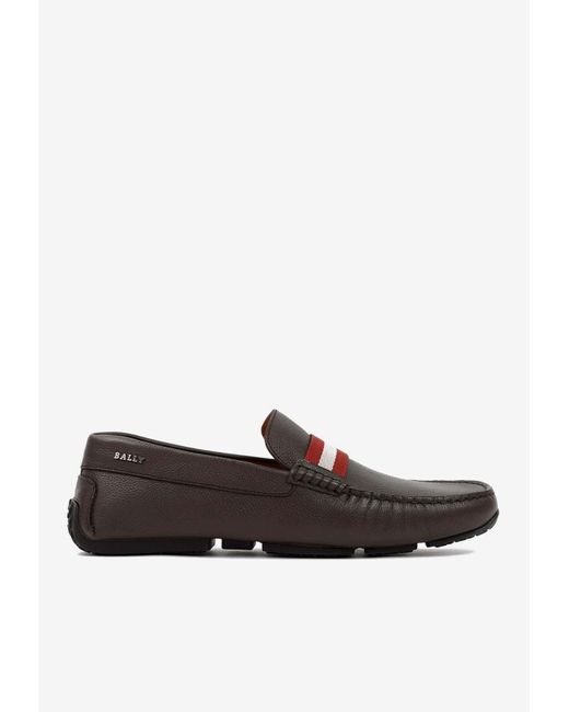 bally leather driver