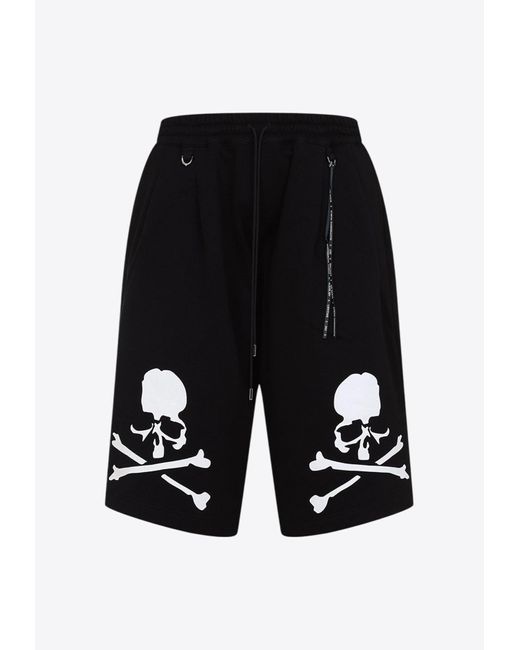 Mastermind Japan Black Og Bermuda Shorts for men