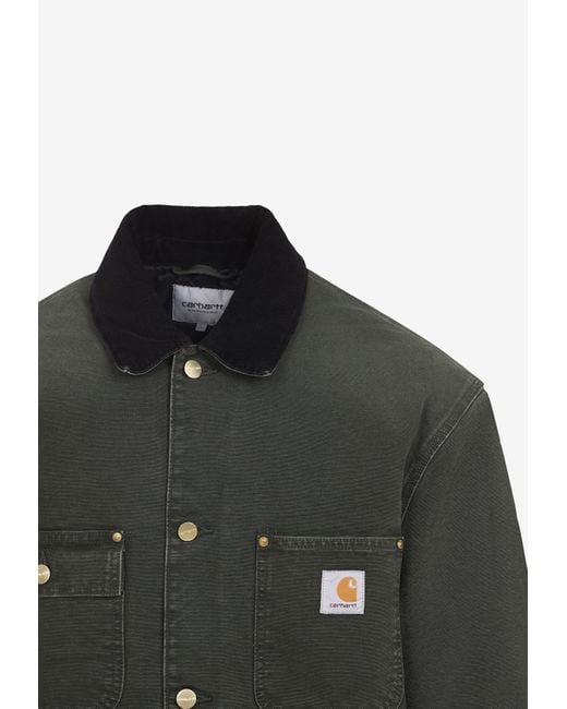Carhartt Black Og Chore Overshirt for men