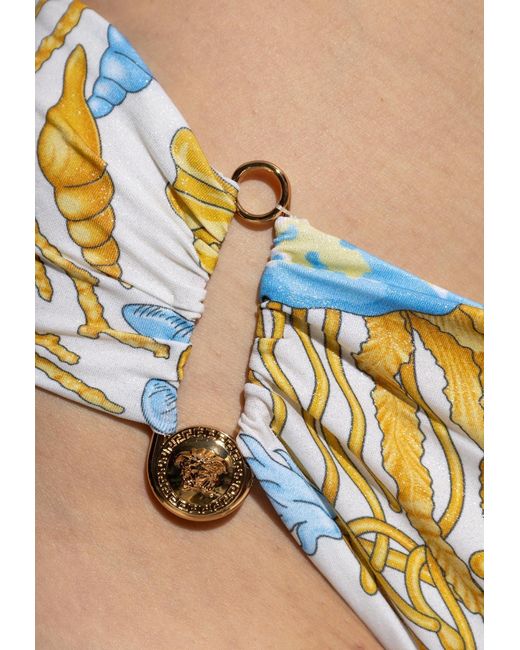 Versace White Bikinis