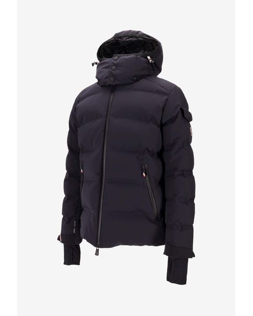 Moncler Blue Montgetech Zip-Up Jacket for men