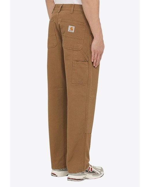 Carhartt Natural Double Knee Cargo Pants for men