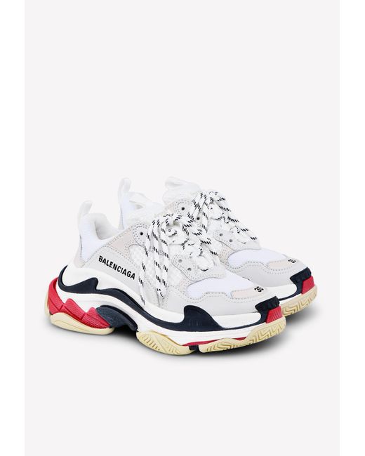 balenciaga white trainers