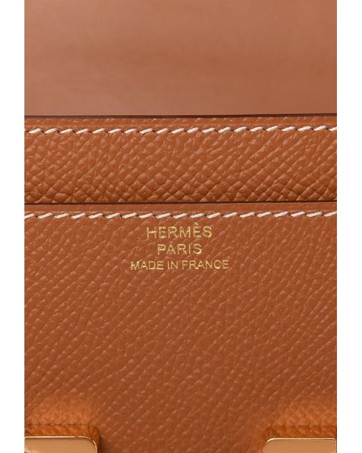 Hermes Gold Epsom Leather MC2 Wallet - Yoogi's Closet