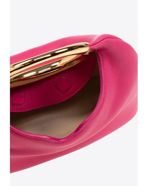Jacquemus Pink Mini Calino Ring Top Handle Bag