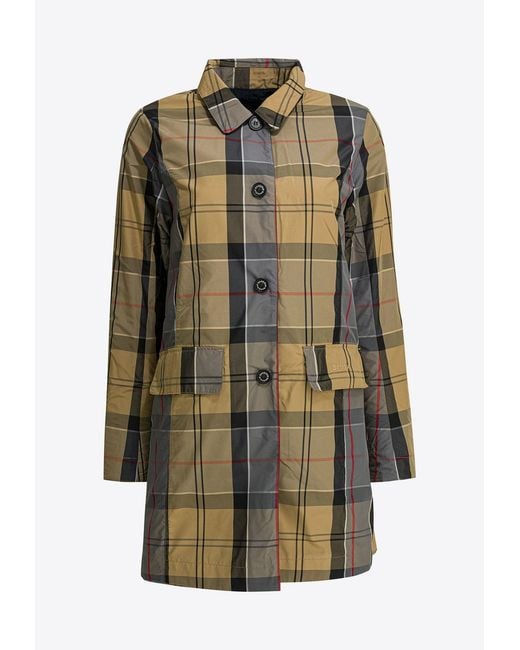 Barbour Blue Babbity Buttoned Jacket
