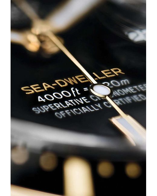 Sea dweller yellow gold shop
