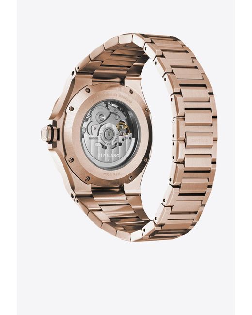 D1 Milano Metallic Skeleton Bracelet 41.5 Mm Watch for men